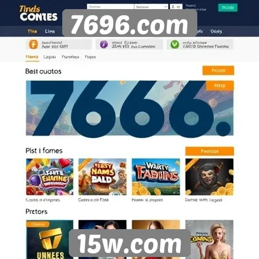 Comparativo entre 7696.com e outros sites de jogos
